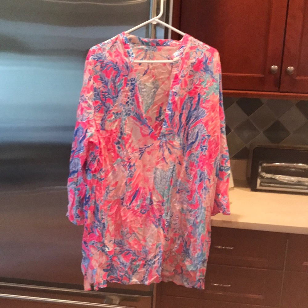 Lilly Pulitzer floral tunic